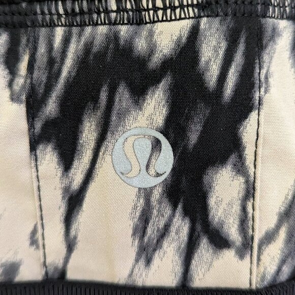 Lululemon Run Pace Setter Skirt Great Granite Black Mojave 6 - Picture 5 of 7